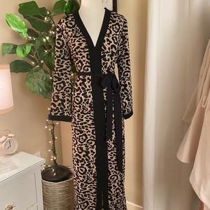 Shein Leopard Belted Woman’s Dress. Size XXL, 14